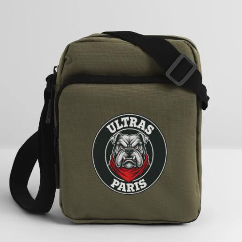 Ultras Paris Bulldog Football Fan Graphic - Upright Crossbody Bag