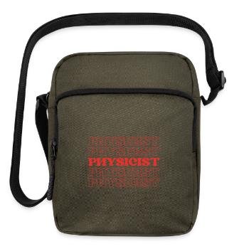 Physicist Scientist Natural Philosopher Science - Upright Crossbody Bag - olive - Front
