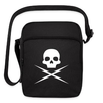 Death Proof: Stuntman Mike Skull - Upright Crossbody Bag - black - Front