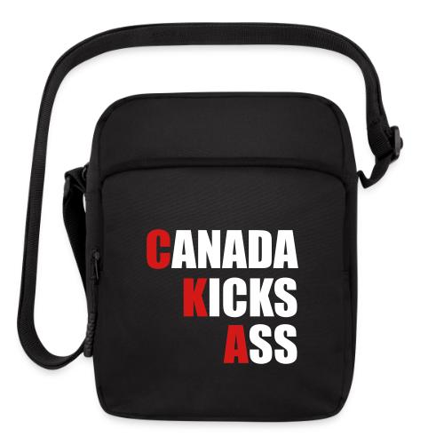 Canada Kicks Ass Vertical - Upright Crossbody Bag