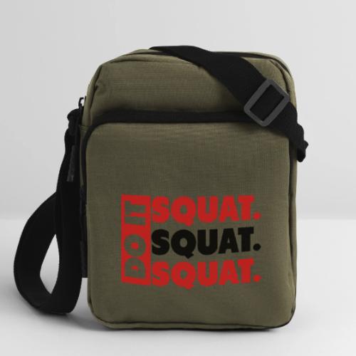 Do It. Squat.Squat.Squat - Upright Crossbody Bag