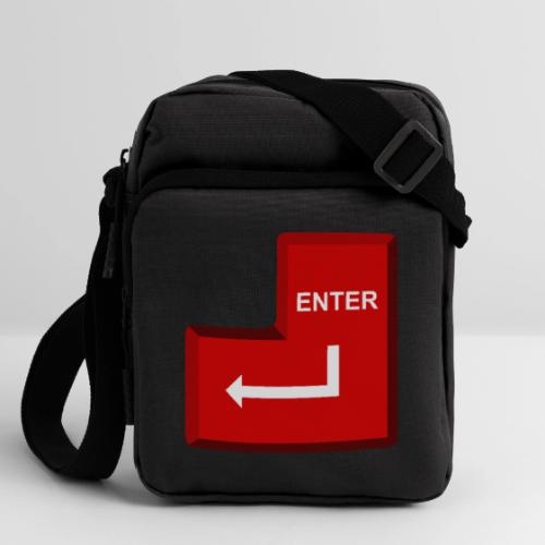 Just Press Enter - Upright Crossbody Bag