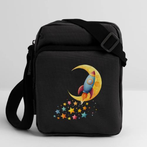 Rocket Trail of Stars - Upright Crossbody Bag