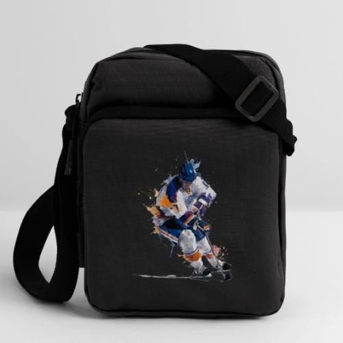 Hockey: Icy Streaks - Upright Crossbody Bag