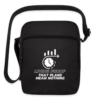 Living Proof Plans Mean Nothing - Upright Crossbody Bag - black - Front