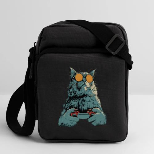 Cat: Fluff Mode On - Upright Crossbody Bag