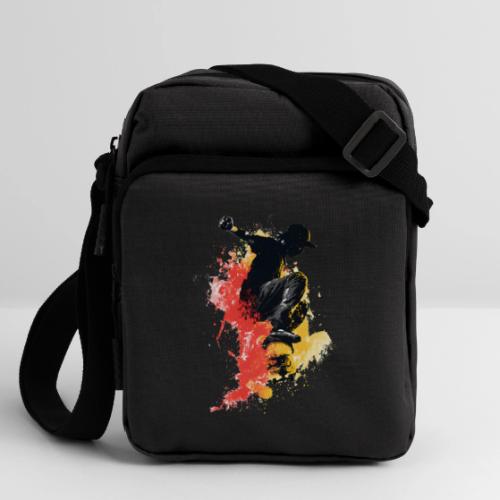 Skateboarding: Splash of Motion - Upright Crossbody Bag