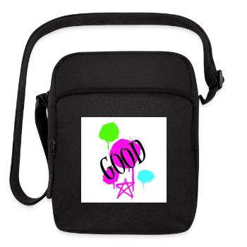 Neon Graffiti GOOD Splash - Upright Crossbody Bag - black - Front