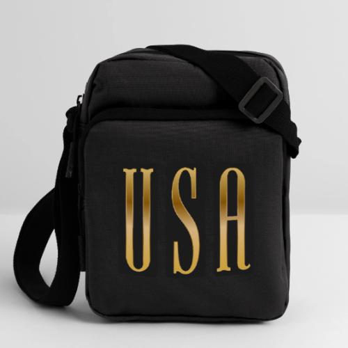 USA Gold Monolith - Upright Crossbody Bag