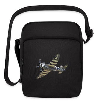 P-47 Thunderbolt - Upright Crossbody Bag - black - Front