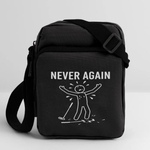 NEVER AGAIN - Broken Club Golf Tee - Upright Crossbody Bag