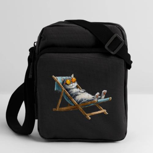 Sunshine Cat Mode - Upright Crossbody Bag