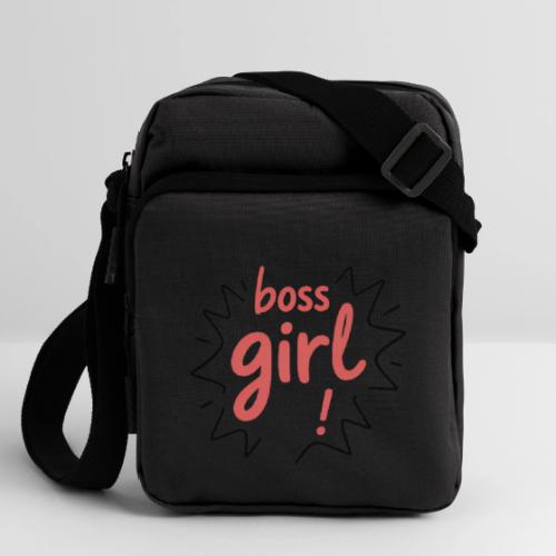 Boss Girl Bold Feminist Statement - Upright Crossbody Bag