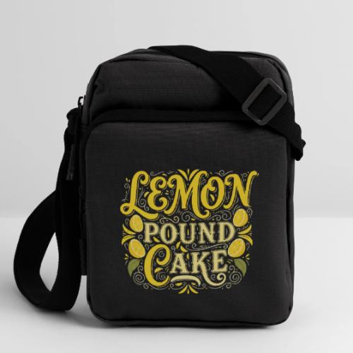 Lemon Pound Cake Vintage Flourish - Upright Crossbody Bag