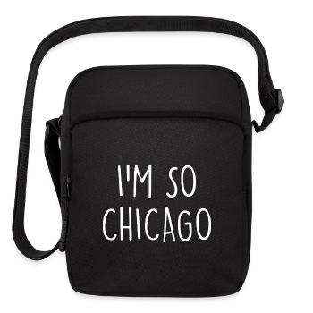 Im so Chicago - Upright Crossbody Bag - black - Front