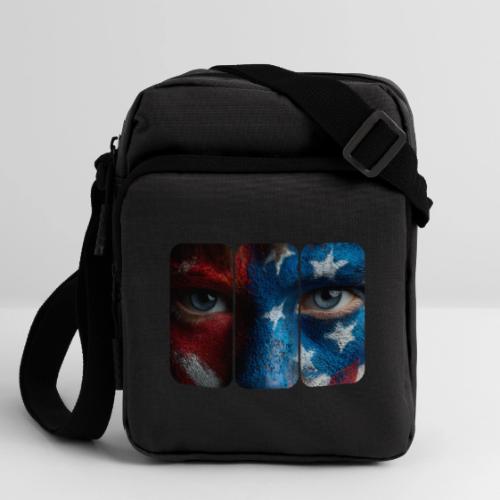 USA: Painted for the Flag - Upright Crossbody Bag