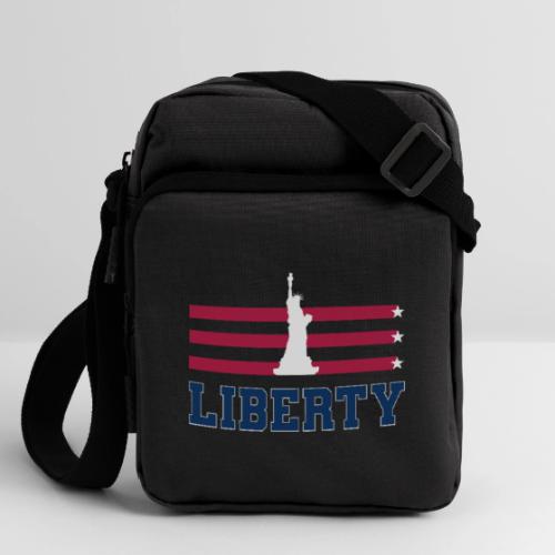 USA: Stars of Liberty - Upright Crossbody Bag