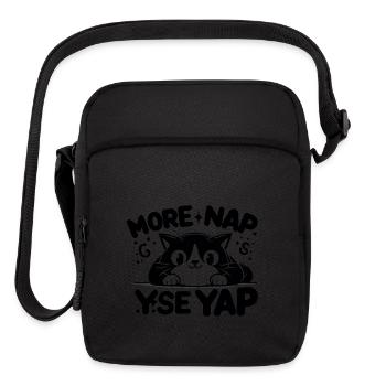 Tails of the Unexpected - Upright Crossbody Bag - black - Front