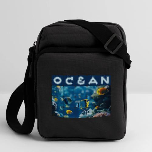 Ocean: Underwater Radiance - Upright Crossbody Bag