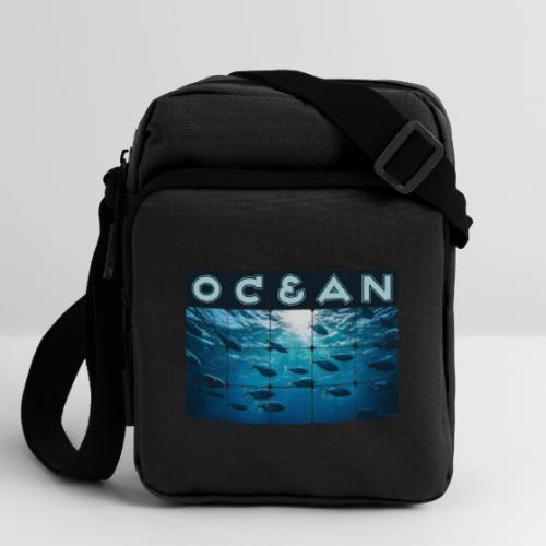 Ocean: Silver Tide - Upright Crossbody Bag