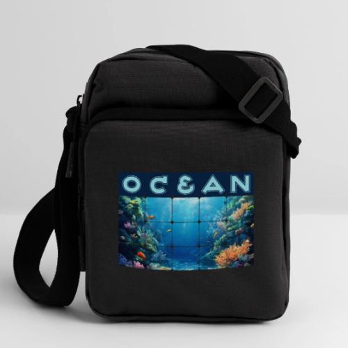 Ocean: Tropical Drift - Upright Crossbody Bag