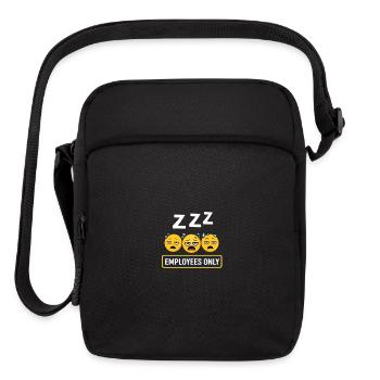 Employees Only Sleepy Sign - Upright Crossbody Bag - black - Front