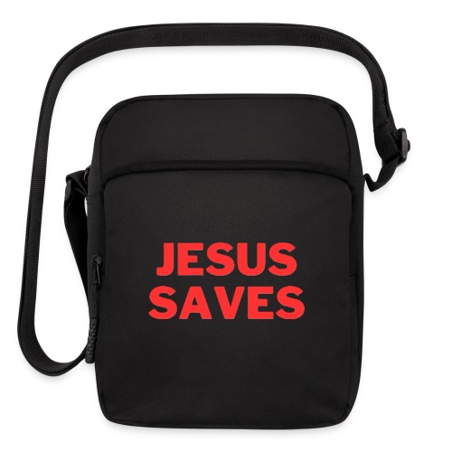 Jesus Saves - Upright Crossbody Bag
