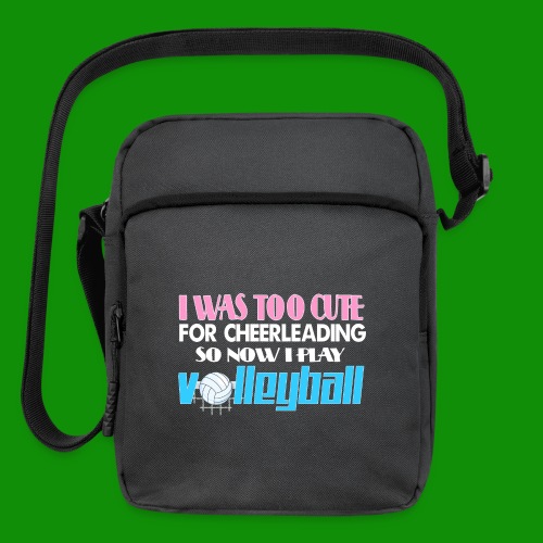 Too Cute For Cheerleading Volleyball - Upright Crossbody Bag