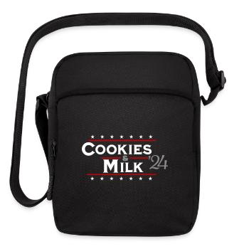 Cookies Funny Political Election Premium - Upright Crossbody Bag - black - Front