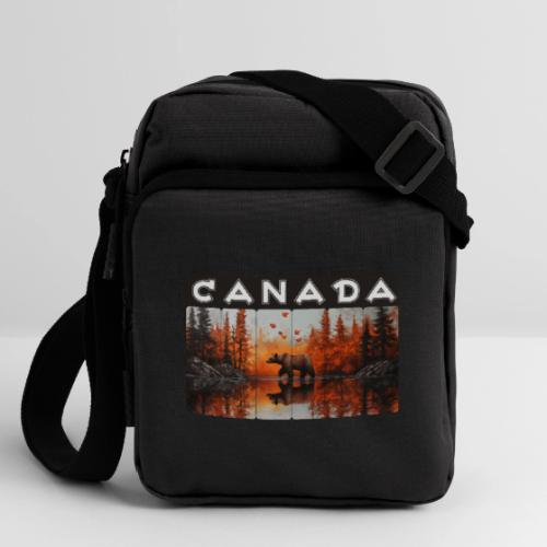Canada Wilderness Art - Upright Crossbody Bag