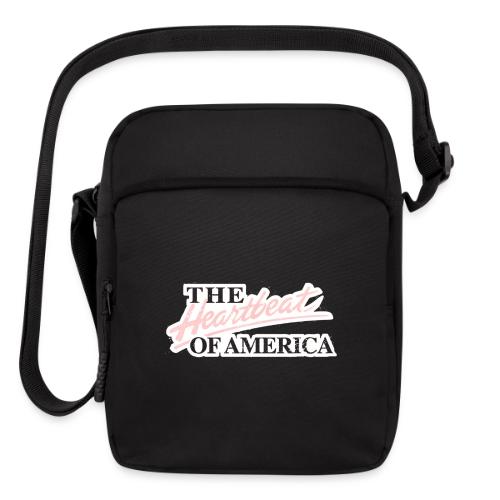 The Heartbeat of America - Upright Crossbody Bag