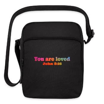 John - Upright Crossbody Bag - black - Front