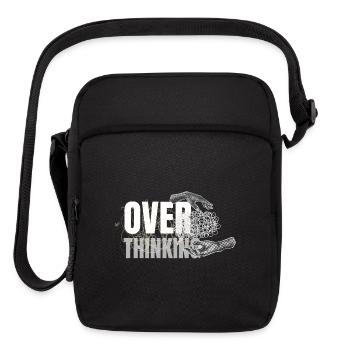 Queer Thinking Collage - Upright Crossbody Bag - black - Front