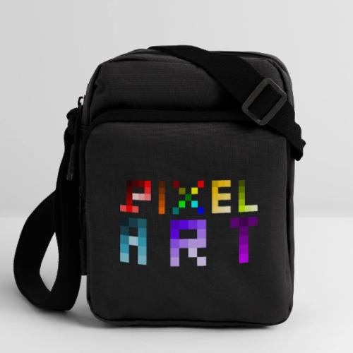Pixel Art Spectrum - Upright Crossbody Bag