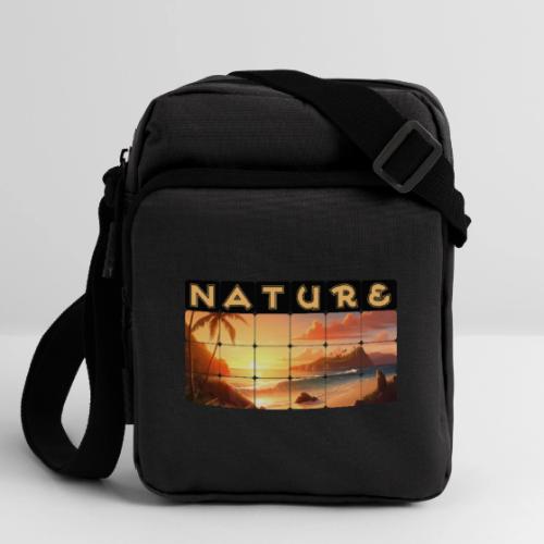 Nature: Tropical Twilight - Upright Crossbody Bag