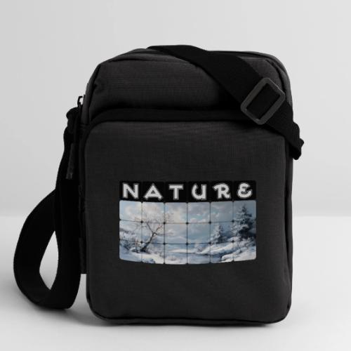 Nature: Winter Embrace - Upright Crossbody Bag
