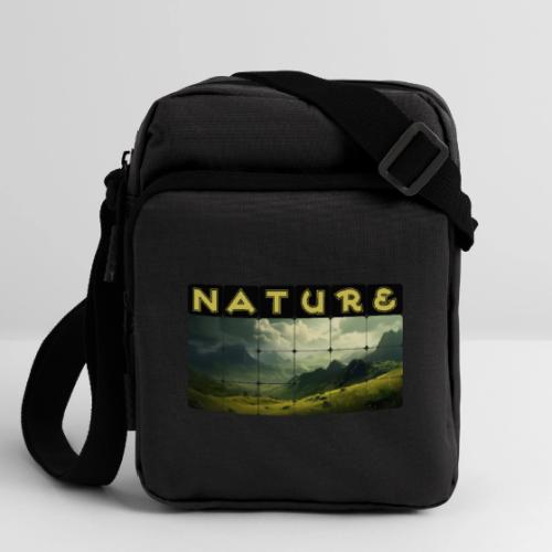 Nature: Verdant Peaks - Upright Crossbody Bag