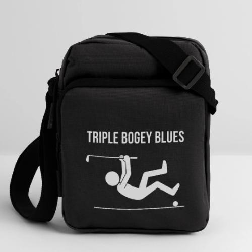 Triple Bogey Blues Bad Golfer Quote - Upright Crossbody Bag
