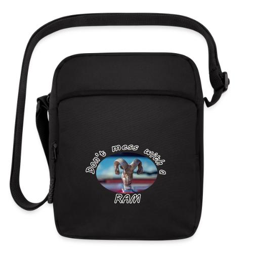 Don’t Mess with a RAM - Upright Crossbody Bag