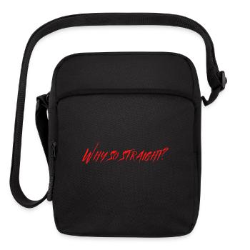 Why So Straight - Upright Crossbody Bag - black - Front