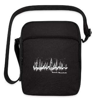 Nantucket, Massachusetts - Upright Crossbody Bag - black - Front
