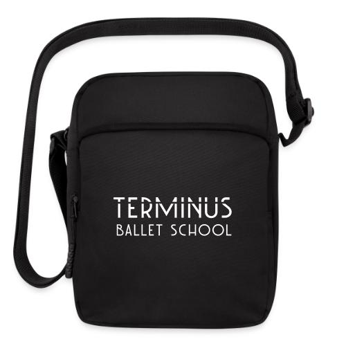 School Logo (white text) - Upright Crossbody Bag