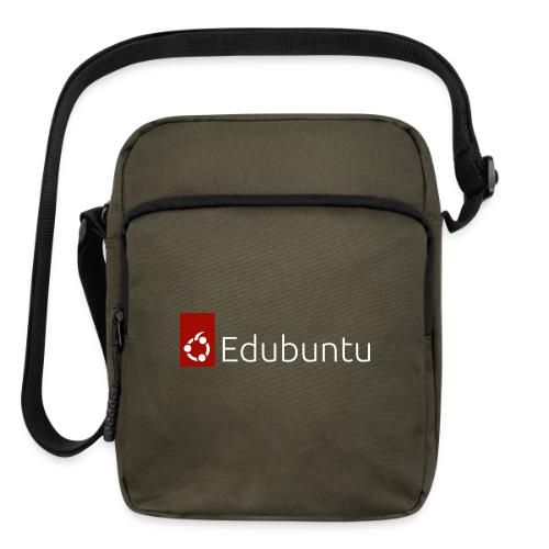 Edubuntu Logo 2023 - White - Upright Crossbody Bag