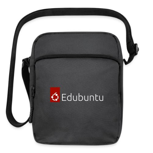 Edubuntu Logo 2023 - White - Upright Crossbody Bag