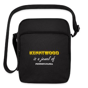 Kennywood is a jewel of Pennsylvania - Holiday fun - Upright Crossbody Bag - black - Front