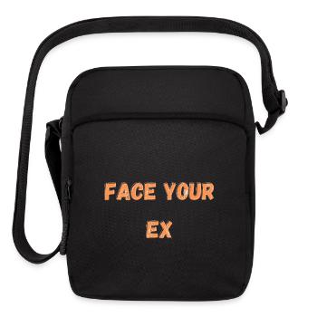 Ex-Proof T-SHIRT - Upright Crossbody Bag - black - Front