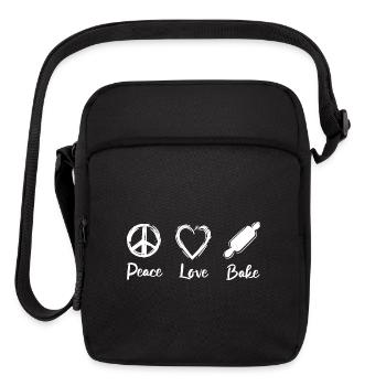 Baking Love - Upright Crossbody Bag - black - Front