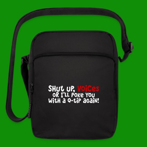 Shut Up Voices - Upright Crossbody Bag