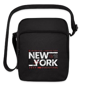 T-shirt - Upright Crossbody Bag - black - Front