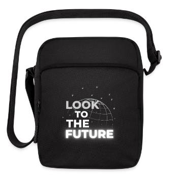 Look to the Future - Upright Crossbody Bag - black - Front